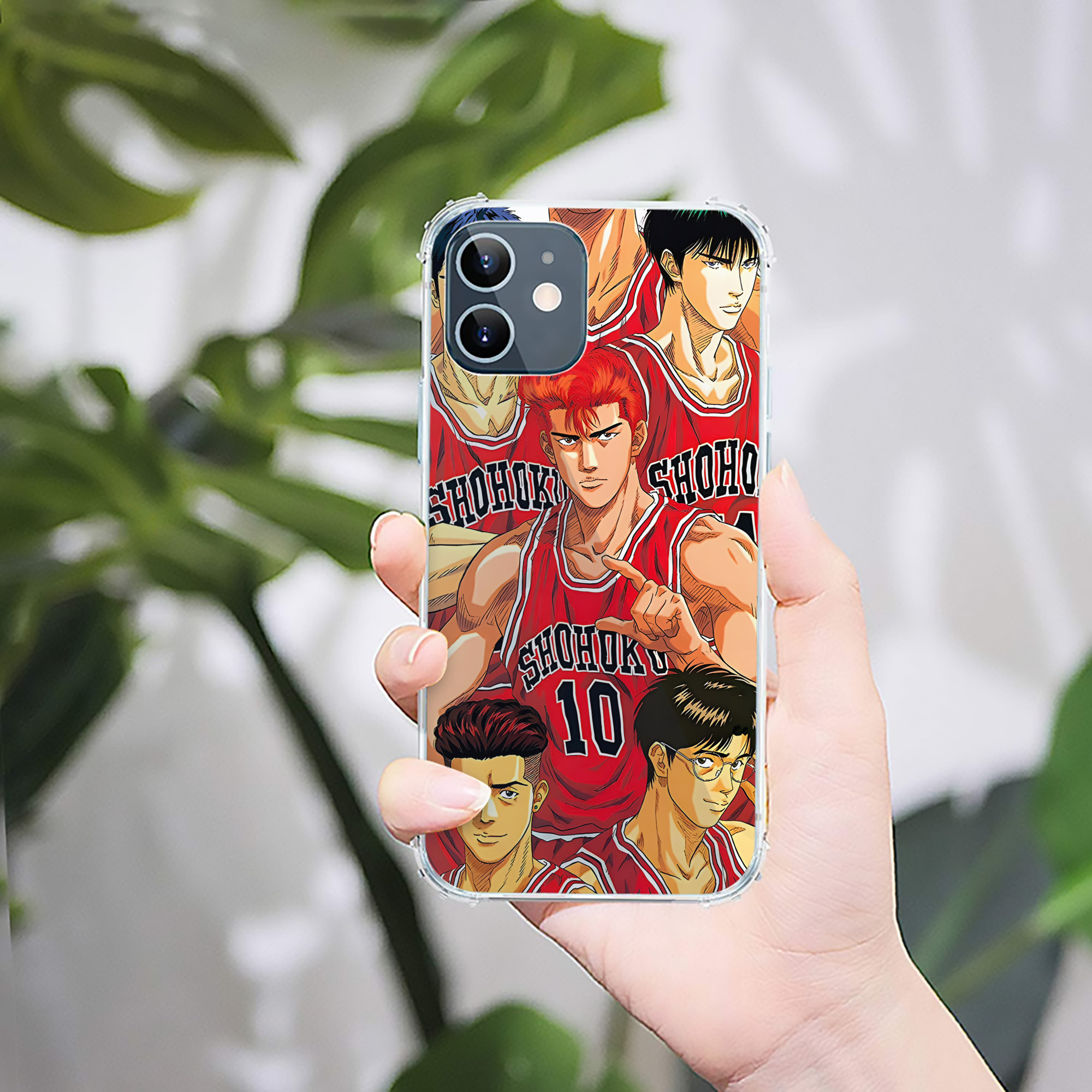 （画像用） SLAM DUNK／スラムダンク 【iPhone 12シリーズ対応】透明スマホケース（クリアソフトケース）